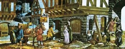 先祖の時代に黒死病 作： Ron Embleton