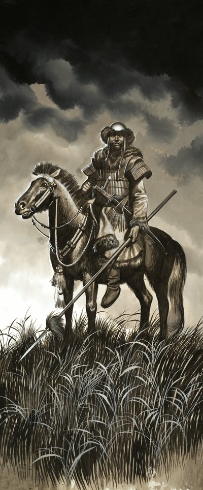 モンゴルの戦士 作： Ron Embleton
