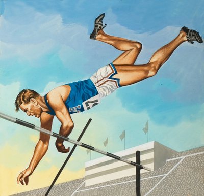棒高跳び 作： Ron Embleton
