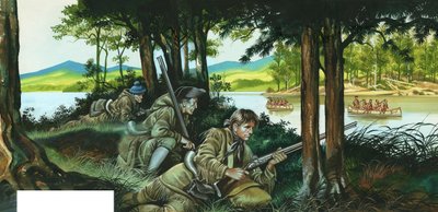 ロジャースのレンジャー待ち伏せ 作： Ron Embleton