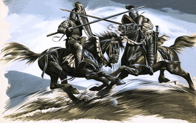 ローランドとオリバー、戦友たち 作： Ron Embleton