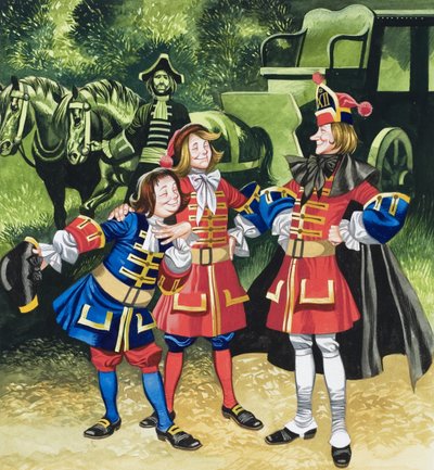 三人の兵士 作： ロン・エンブルトン