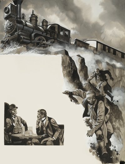 列車と山賊 作： ロン・エンブルトン