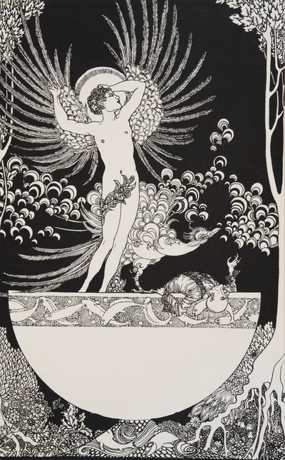 1920年のオマールカヤムのルバヤットのイラスト 作： Ronald Balfour