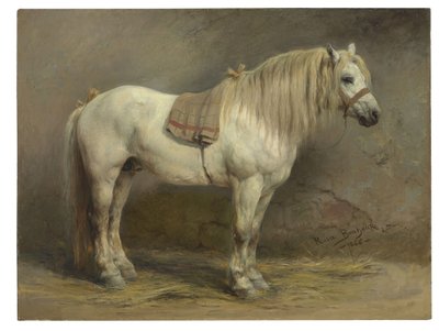白い馬 作： Rosa Bonheur