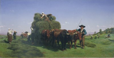 ヘイメイキング、オーヴェルニュ 作： Rosa Bonheur