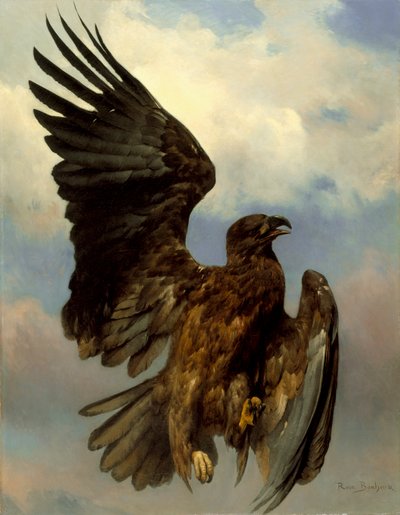 傷ついたワシ、1870年頃 作： Rosa Bonheur