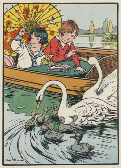 The River Highwayman（カラーリトグラフ 作： Rosa Clementina Petherick