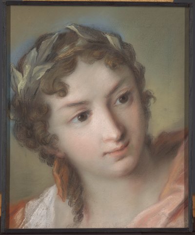 ミューズ 作： Rosalba Carriera (attributed to)