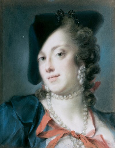 バルバリゴカテリーナサグレドバルバリゴの家のヴェネツィアの女性、1735年〜1739年頃 作： Rosalba Giovanna Carriera