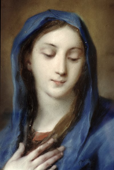 礼拝堂のマドンナ 作： Rosalba Giovanna Carriera