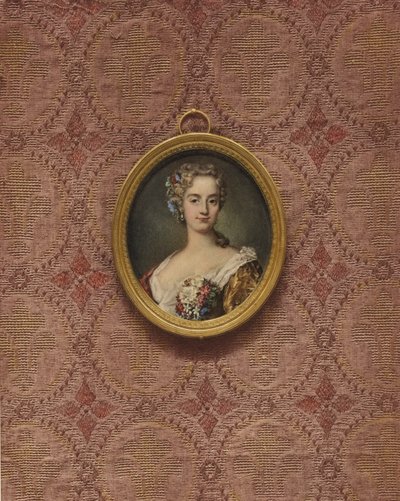 見知らぬ女性の肖像 作： Rosalba Giovanna Carriera