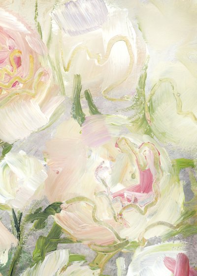 クリーミーなピンクの花 作： Rosana Laiz Blursbyai