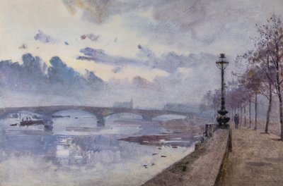 テムズ川 作： Rose Maynard Barton