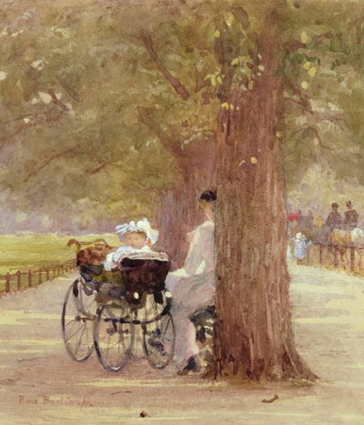 腐った列の休息、1892 作： Rose Maynard Barton
