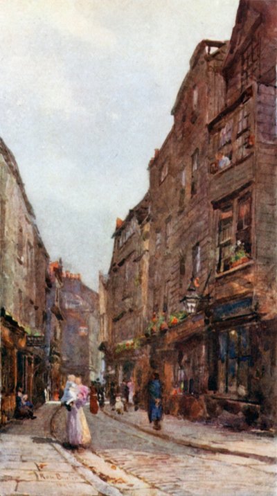 布地の路地、スミスフィールド 作： Rose Maynard Barton