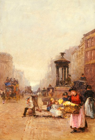 鎖のフラワーガール、1892 作： Rose Maynard Barton