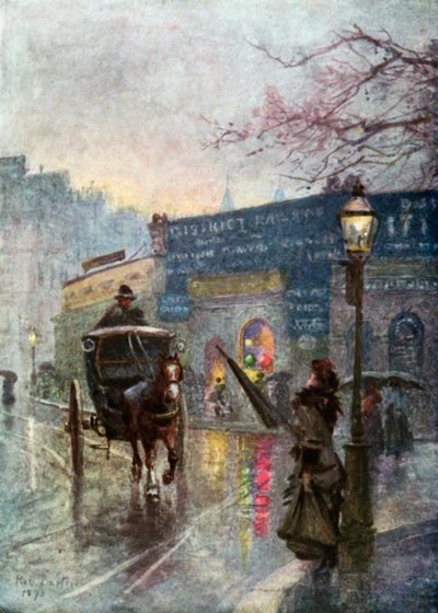 サウスケンジントン駅 作： Rose Maynard Barton