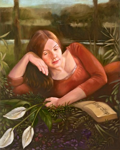 パーフェクト・ピース, 2008 （キャンバスに油彩） 作： Rosemarie Adcock