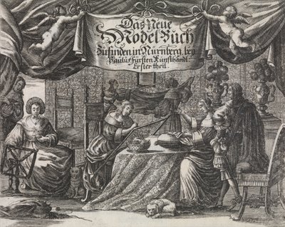 新しいモデルブック。 . .前半、1660年頃。 作： Rosina Helena Fürst