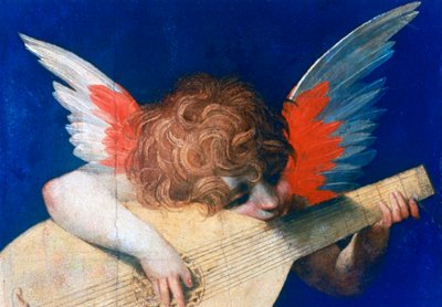 エンゼルミュージシャン、c1520 作： Rosso Fiorentino