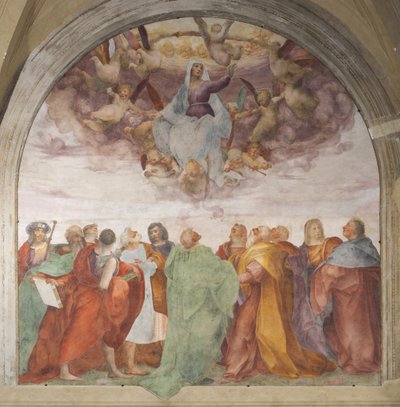 聖母マリアの被昇天 作： Rosso Fiorentino