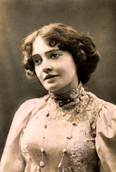 ドロテアベアード1875-1933、イギリスの女優、1903年。 作： Rotary Photo