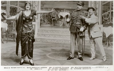 ああのキャストのメンバー！ああ！ Delphine !!!、c1916。 作： Rotary Photo