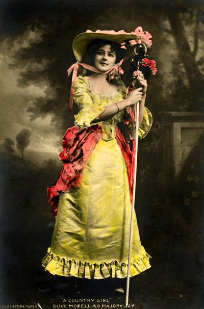 オリーブモレル、女優、1903年。 作： Rotary Photo