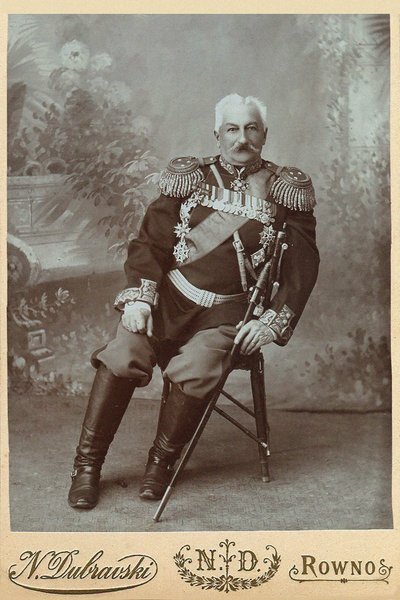 コンスタンチン・パブロビッチ・プレジビアーノ将軍 1840-1905, 1888. 作： Rowno . Photo studio N. Dubravski