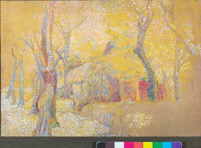 木々の納屋、c.1900-06 作： Rubaldo Merello