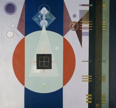 ダークスクエア 作： Rudolf Bauer