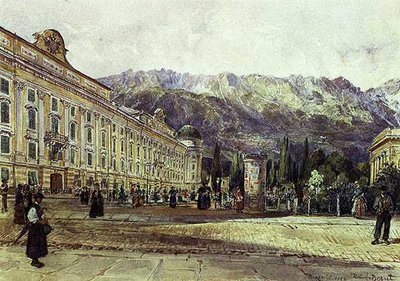 インスブルックの城 作： Rudolf Bernt
