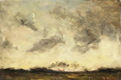 夕日 作： Rudolf Jurriaan Stephanus Haak
