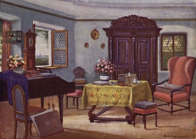 Kahlenberg のモーツァルトの部屋 (カラー リソ) 作： Rudolf Klingsbogl
