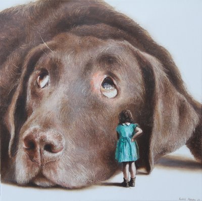 子供の頃の夢の犬 作： Rudolf Kosow