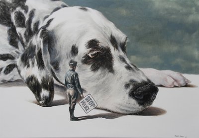 警察犬を止めろ 作： Rudolf Kosow
