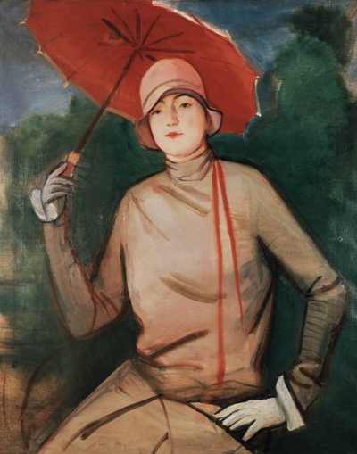 アーティストの妻の肖像 作： Rudolf Kremlicka