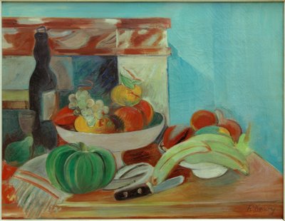 果物のある静物 作： Rudolf Levy