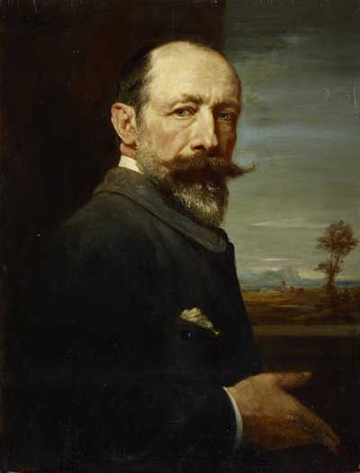 自画像 作： Rudolf Michael Kuppelmayr