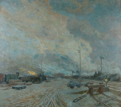 貨物駅 作： Rudolf Quittner