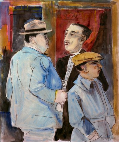 ナポリから 作： Rudolf Schlichter