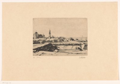 Veere (オブジェクトの元のタイトル) 作： Rudolf Schönberg (signed by artist)
