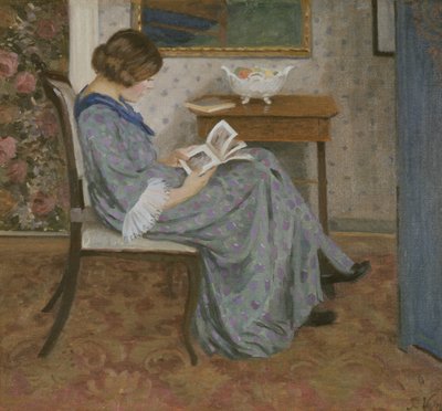 青のリーダー、1908年頃（キャンバスに油彩） 作： Rudolf Vejrych