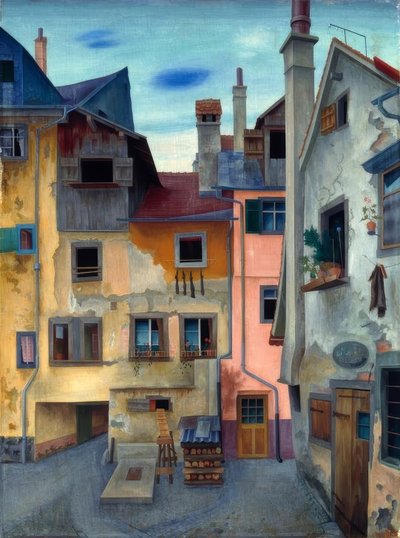 リンダウの古い家 作： Rudolf Wacker