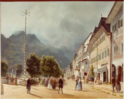 イシュルの遊歩道 作： Rudolf von Alt