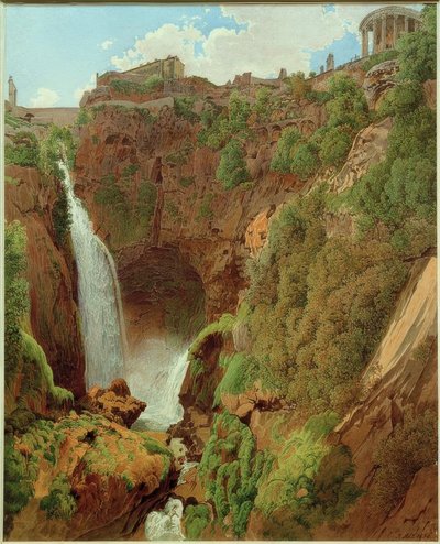 チボリ（ラツィオ、イタリア）、 作： Rudolf von Alt
