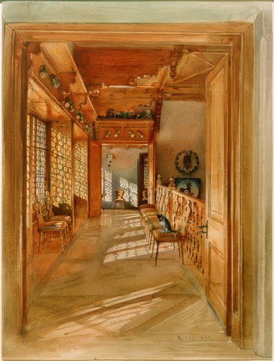 階段 作： Rudolf von Alt