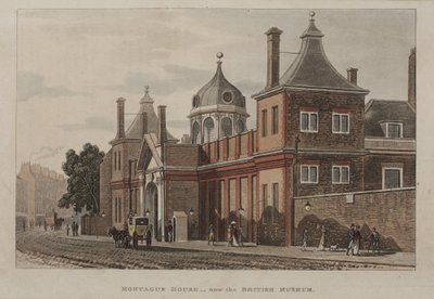 大通り博物館、ホルボーン、ストリートシーンの眺め、1810年頃 作： Rudolph Ackermann