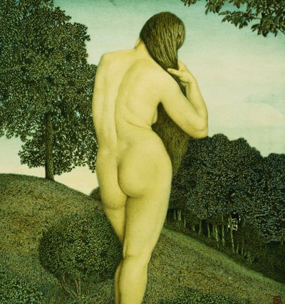風景の中のヌード 作： Rudolph Riemerschmid